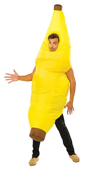 INFLATABLE BANANA COSTUME - ADULT