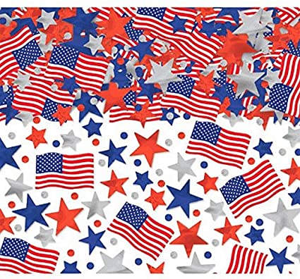 PATRIOTIC CONFETTI MEGA VALUE PACK 2.5 OZ