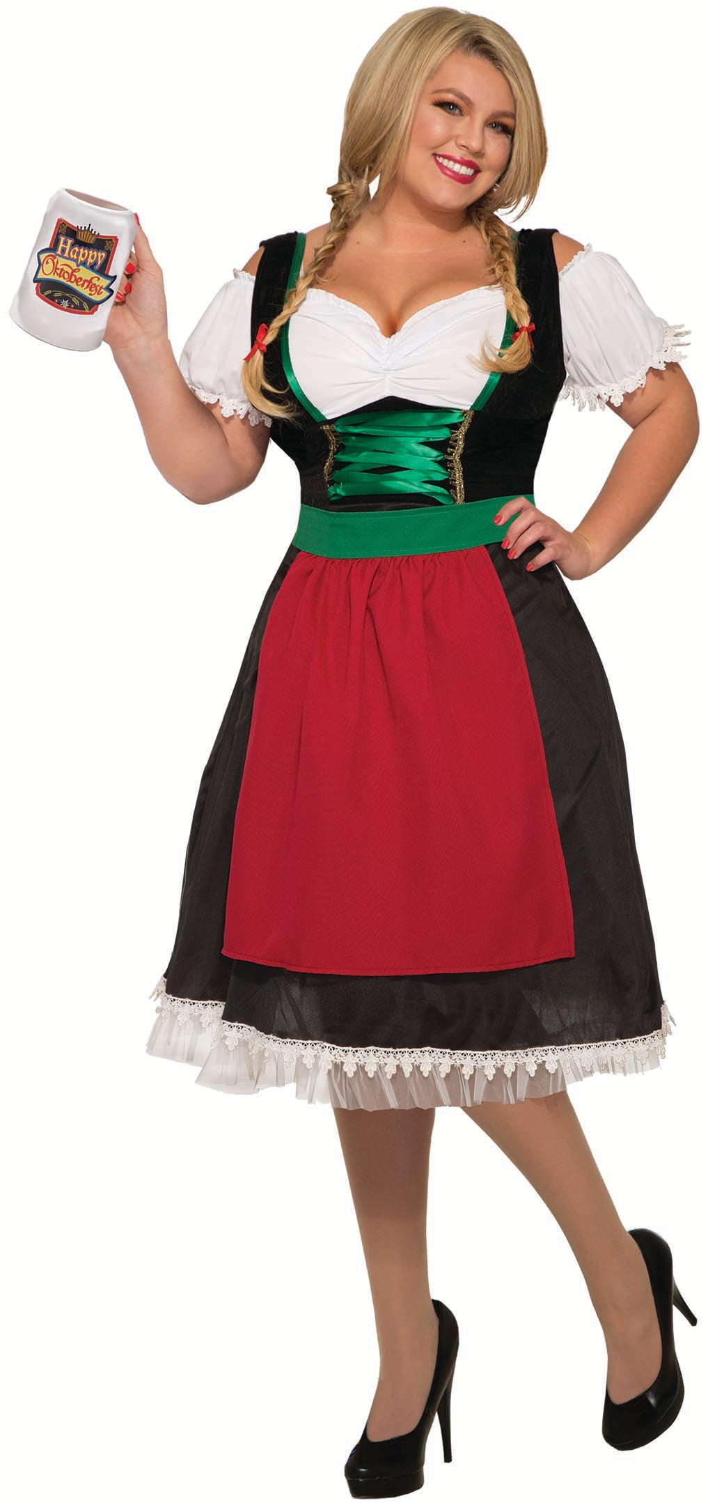 GERMAN FRAULEIN COSTUME - ADULT PLUS SIZE