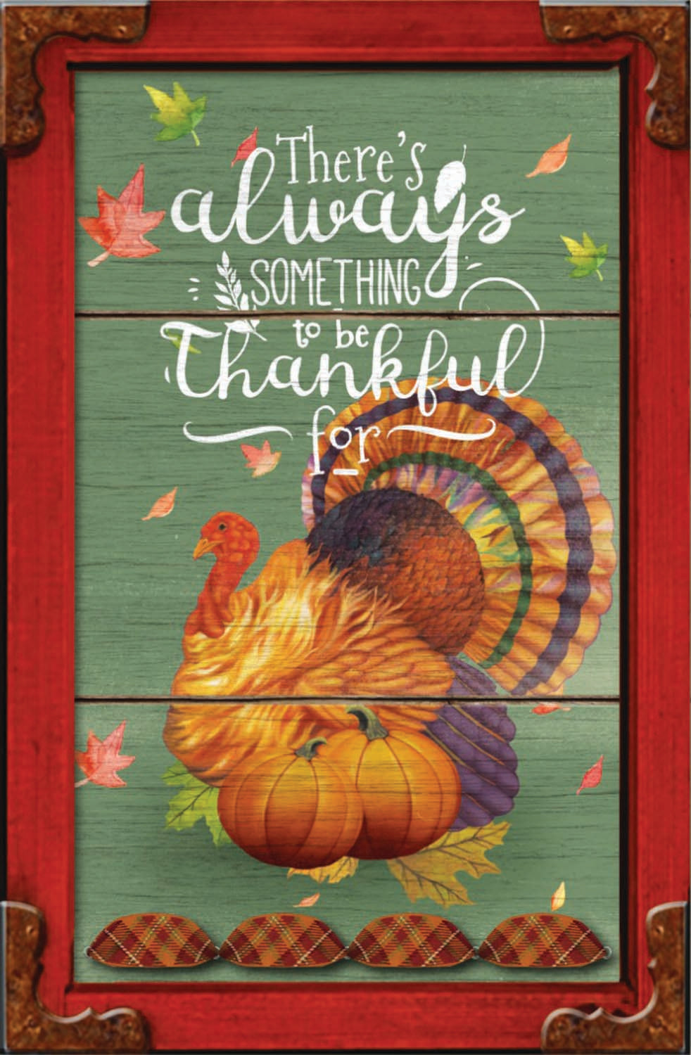 Harvest Thankful Plaque