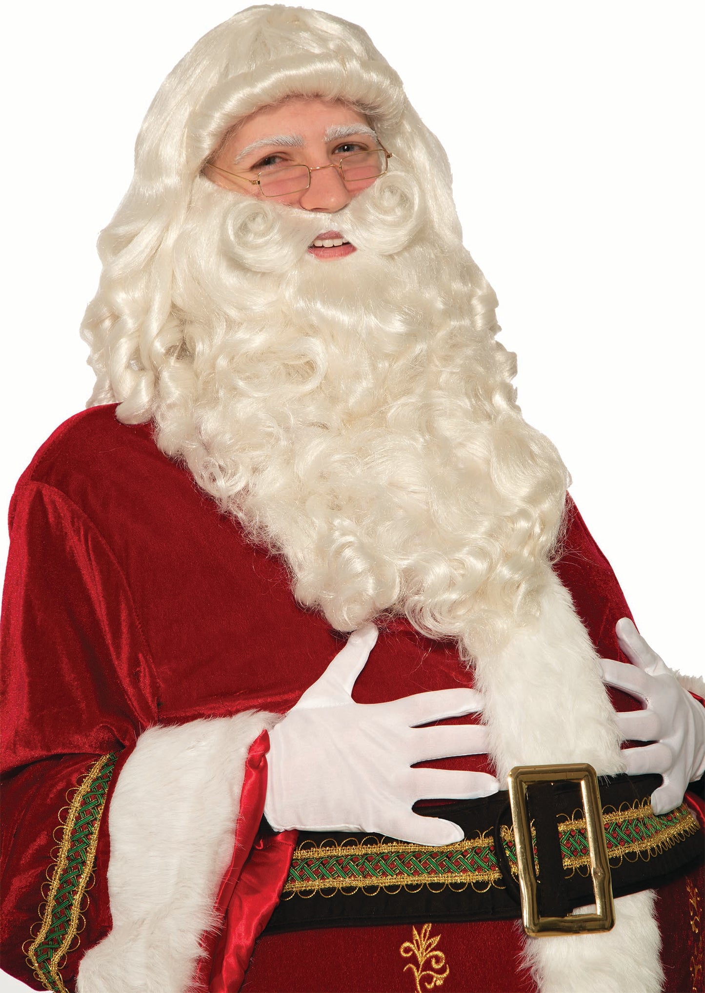 Premium Santa Beard & Wig Set