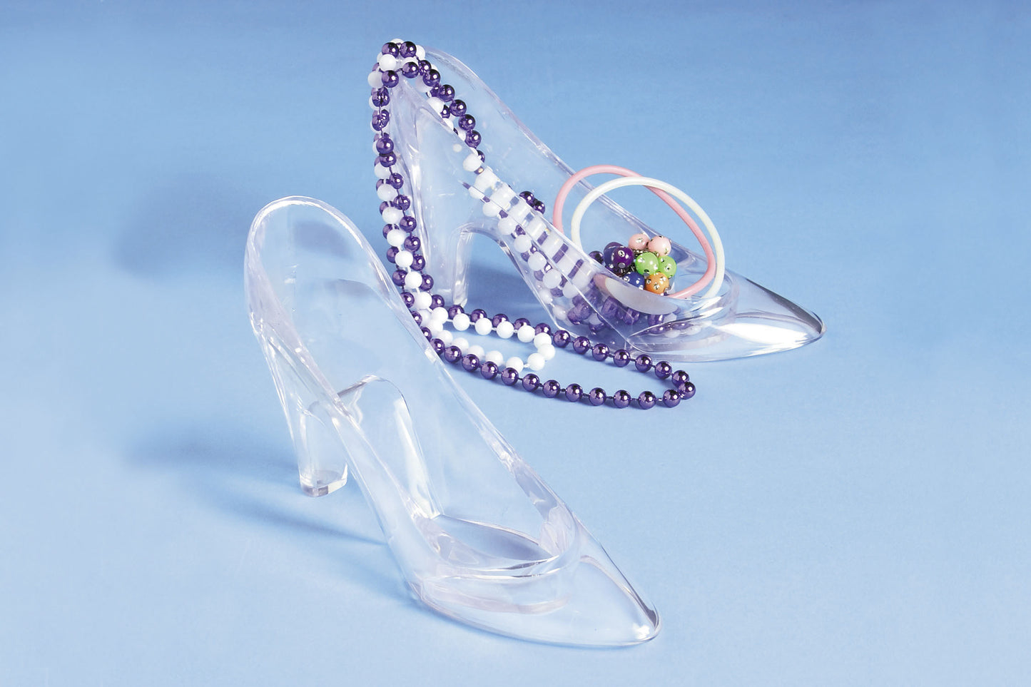 PRINCESS GLASS SLIPPER 6" 1 PC