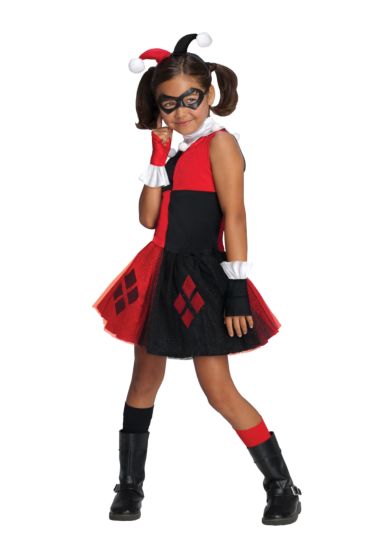 HARLEY QUINN TUTU DRESS COSTUME - KIDS