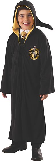 HARRY POTTER HUFFLEPUFF ROBE COSTUME - KIDS
