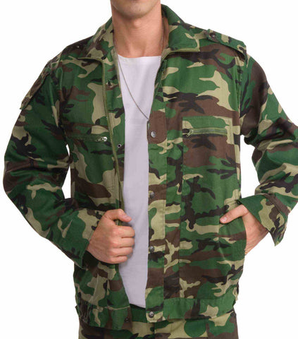 Camouflage Jacket - XL