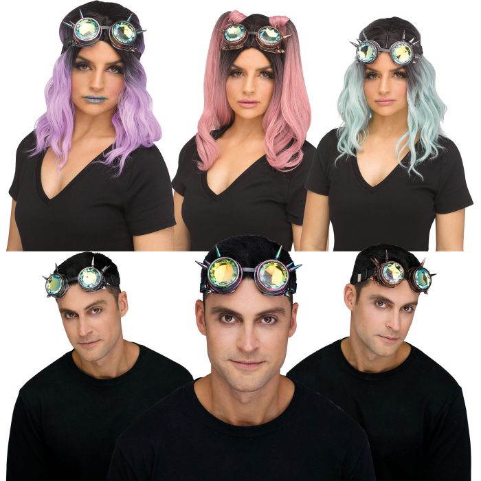 Festival Fun Goggles w/Spikes