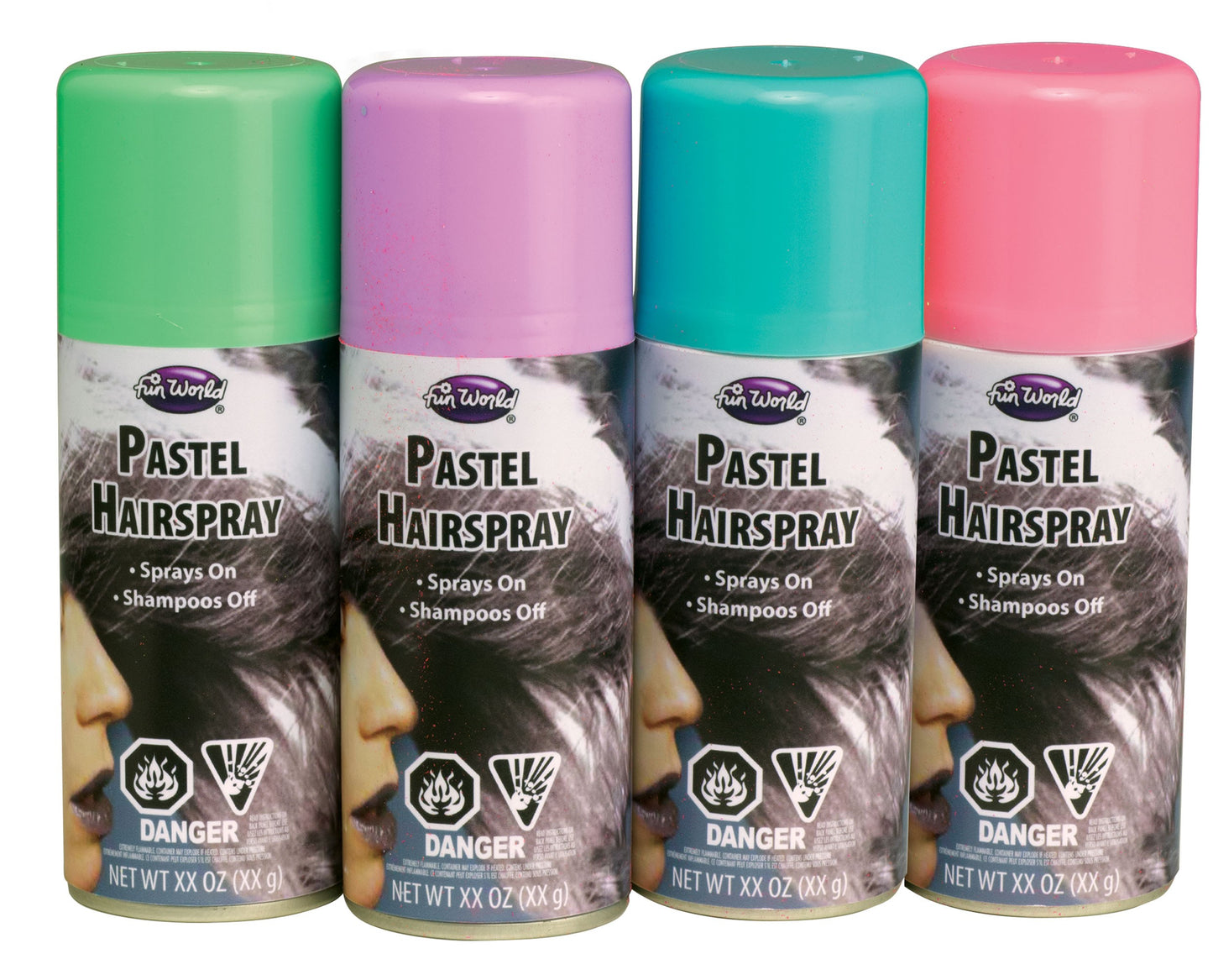 PASTEL HAIRSPRAY 4 OPTIONS