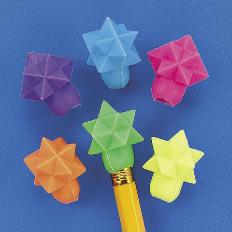 Star Shaped Pencil Top Erasers