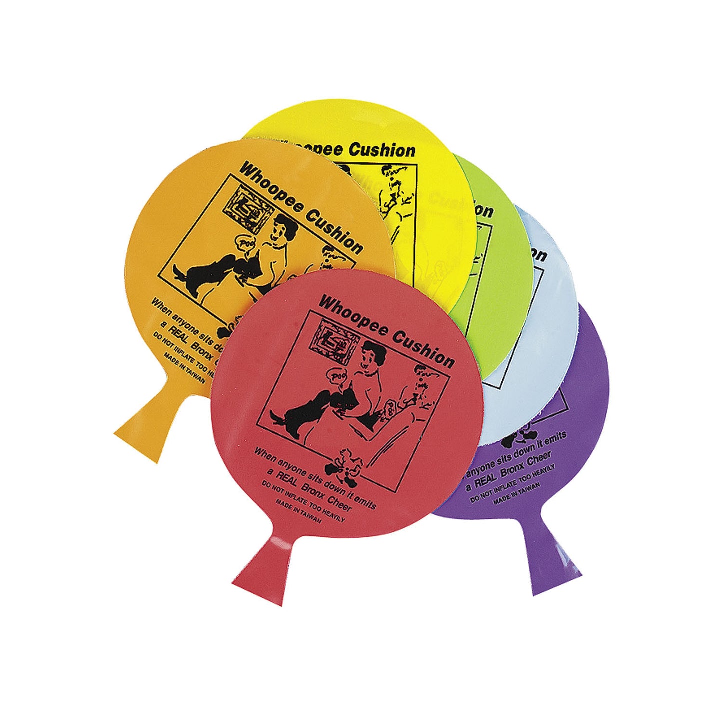 Colored Whoopie Cushion Assortment