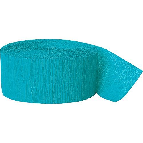 Crepe Streamer - 81' Terrific Teal