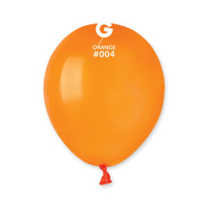 Orange Gemar Latex Balloons- #004