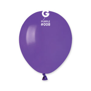 Purple Gemar Latex Balloons- #008