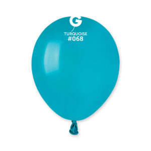 Turquoise Gemar Latex Balloons #068