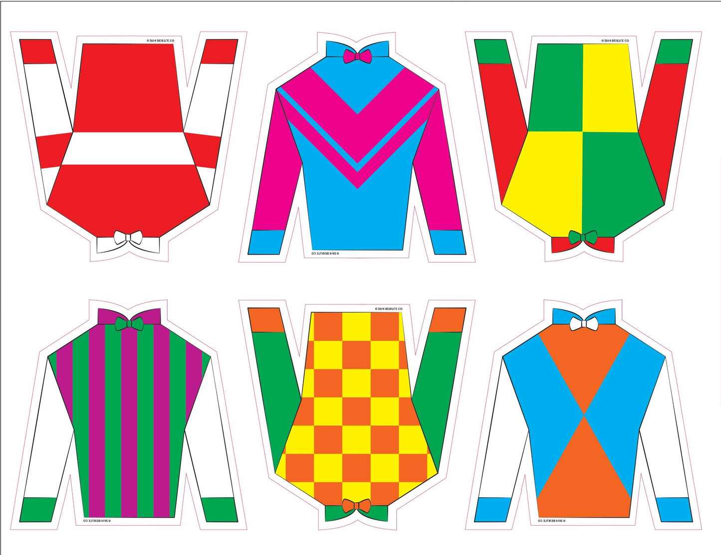 JOCKEY SHIRT CUTOUTS