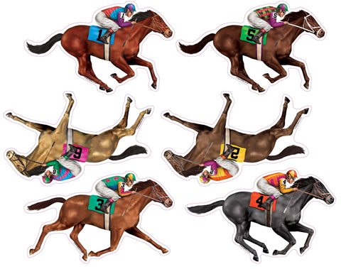 RACE HORSE CUTOUTS