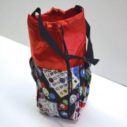 SMALL BINGO BAG WITH 6 POCKETS