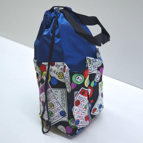 SMALL BINGO BAG WITH 6 POCKETS