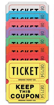 Double roll tickets