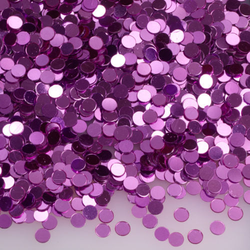 LIGHT PINK DOT CONFETTI 4OZ