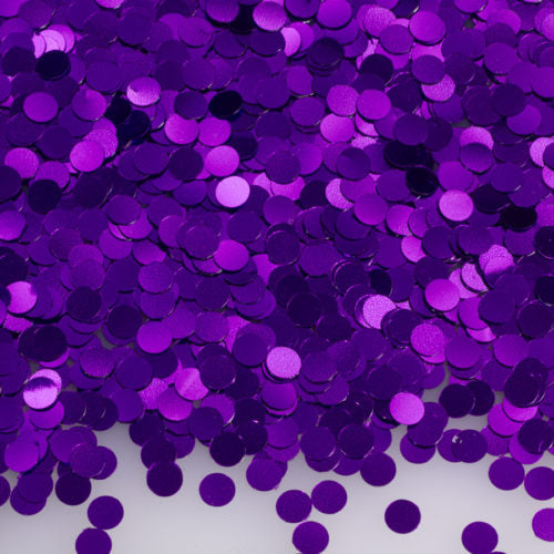 PURPLE DOT CONFETTI 4OZ