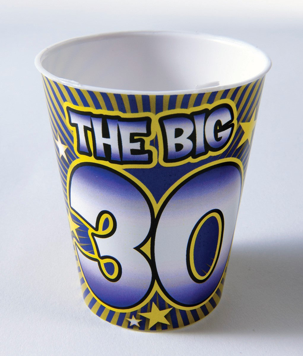 The Big 30 Plastic Shot Glass