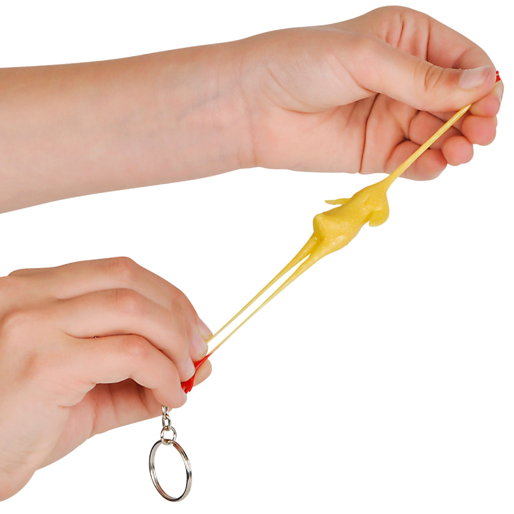 RUBBER CHICKEN KEYCHAINS