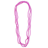 PINK BEAD NECKLACES 12CT