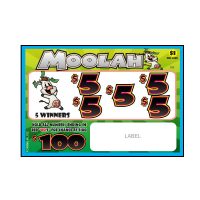 MOOLAH PULL TAB 182 TICKETS