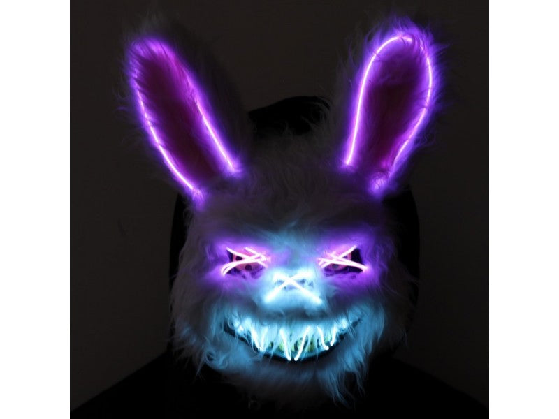 RABID RABBIT LIGHT UP MASK