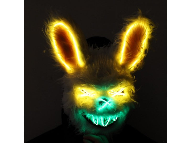 RABID RABBIT LIGHT UP MASK