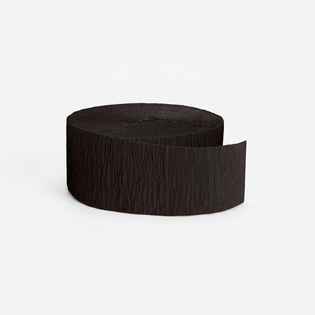 Black Crepe Streamer - 81'