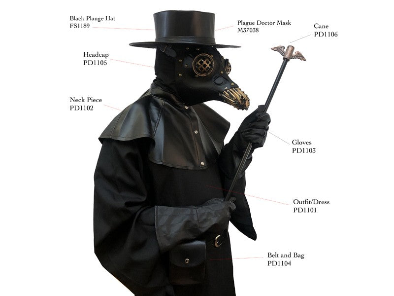 DELUXE PLAGUE DOCTOR ADULT COSTUME