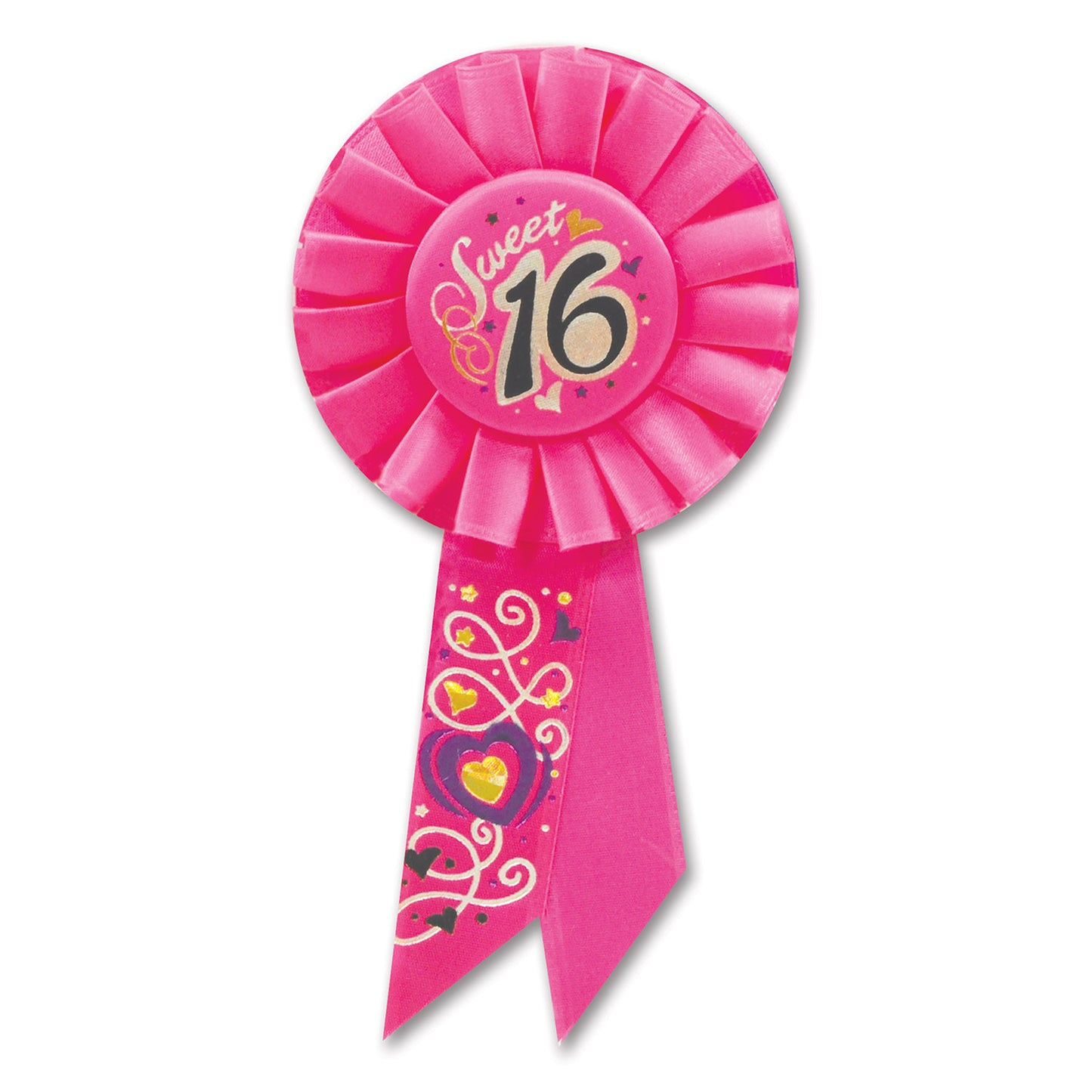 SWEET 16 ROSETTE 1PC