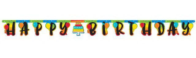 HAPPY BIRTHDY BANNER