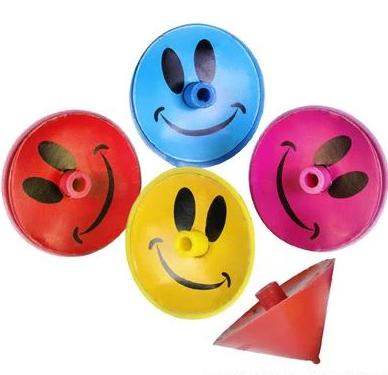 Smile Face Spin Tops