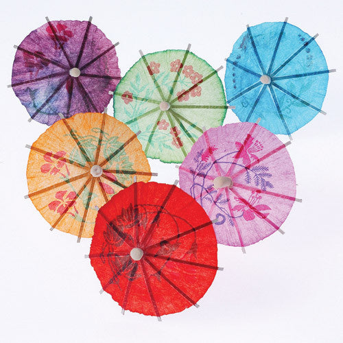 UMBRELLA COCKTAIL PICKS 48PCS/PKG