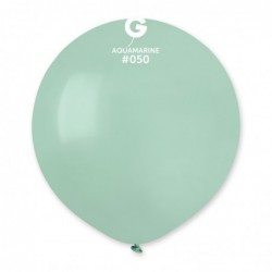 Aquamarine Gemar Latex Balloons- #050