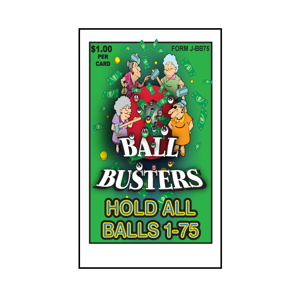 BALL BUSTER PULL TAB 75 TICKETS