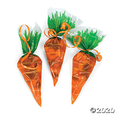 Carrot Shaped Cello Bags