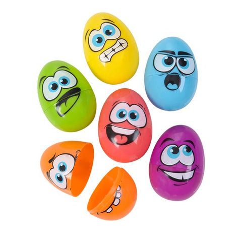 2.5" SILLY FACE EASTER EGGS