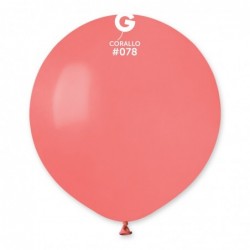 #078 CORALLO GEMAR LATEX BALLOON