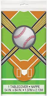 Baseball Plastic Tablecover