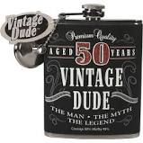 VINTAGE DUDE FLASK 50