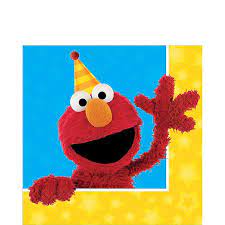 SESAME STREET LUNCHEON NAPKINS