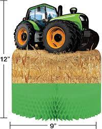 Tractor Time Centerpiece