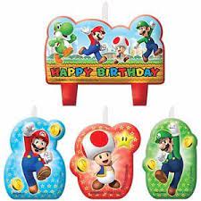 Super Mario Candle Set