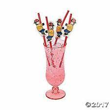 FIRE DEPARTMENT - PAPER STRAWS