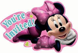 MINNIE MOUSE - INVITATIONS