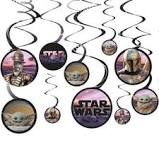 Star Wars The Mandalorian Swirl Decorations