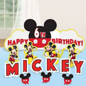 MICKEY MOUSE - TABLE DECORATING KIT